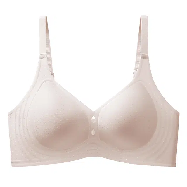 芬腾 无痕小胸聚拢收副乳半固定杯防下垂性感透气夏季文胸 女款