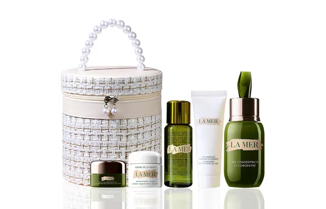 海蓝之谜 修护精华露/精粹水/精粹乳 舒缓紧致保湿补水 尊享小香风奢宠套装