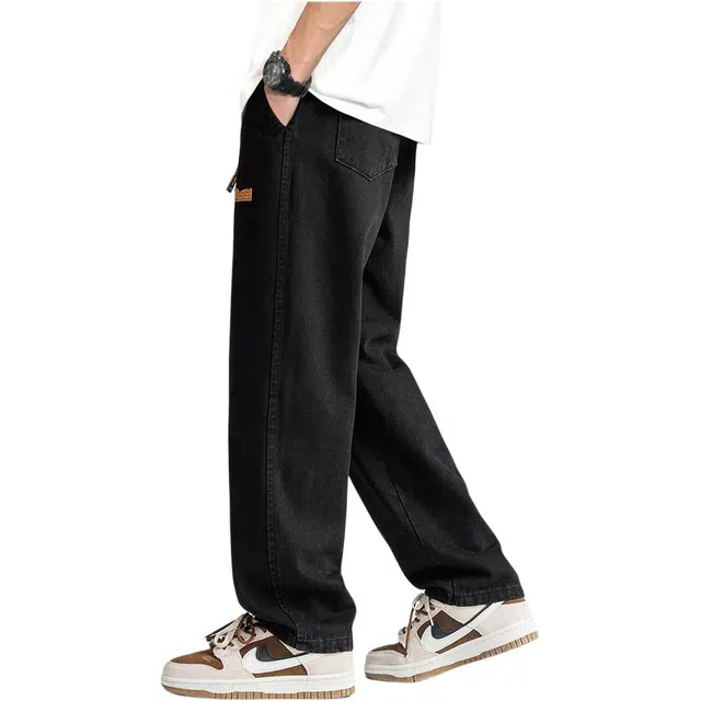 【dme】 抽绳垂感透气舒适日常吧百搭牛仔裤 男款