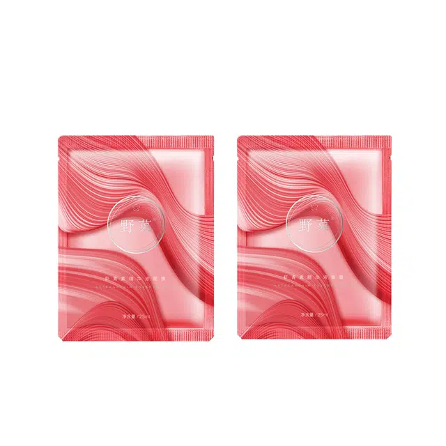 野菜 虾青素精华液面膜 舒缓滋润修护补水 提亮光泽度，改善暗哑肌