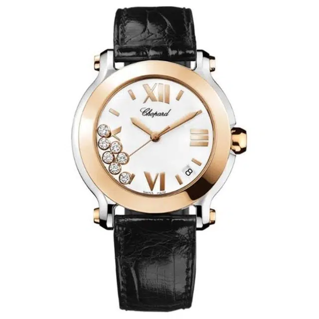 CHOPARDHAPPY DIAMONDS 30 36mm 18K