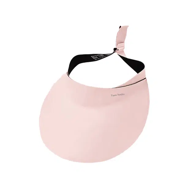 木林森 轻薄无痕一体大檐 户外运动露营高尔夫防紫外线可折叠遮脸遮阳 聚酰胺纤维 防晒帽 女款