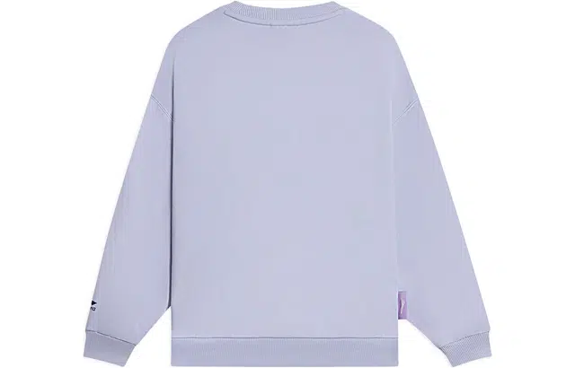 李宁儿童 运动生活系列 卡通图案印花圆领套头长袖卫衣 儿童款 天羽蓝