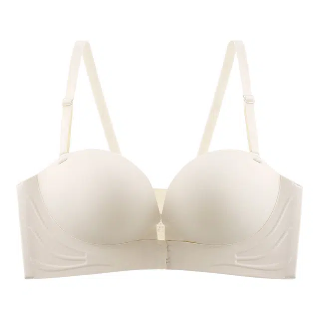 欧迪芬 前扣聚拢上薄下厚侧收美背无钢圈文胸 女款