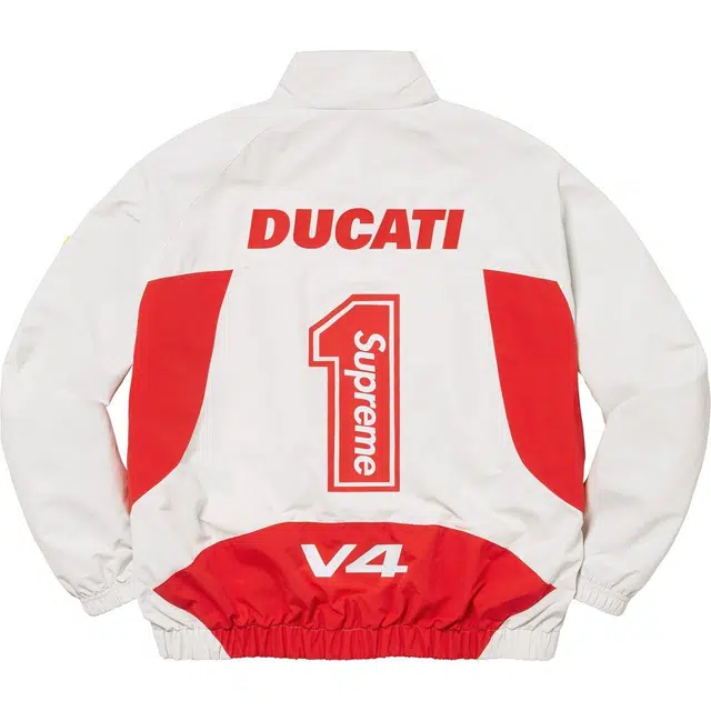 Supreme x DUCATI SS24 Track Jacket