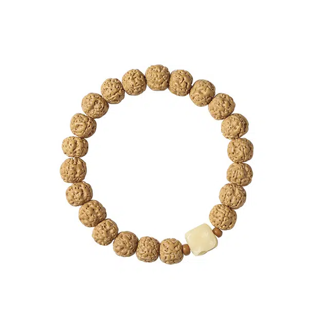 京华录 复古 新中式  国潮考试上岸菩提方糖奶酪文玩佛珠 金刚菩提 手串 男女同款情侣款