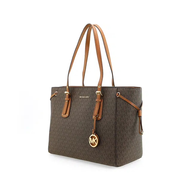 MICHAEL KORS MK Voyager Logo Tote
