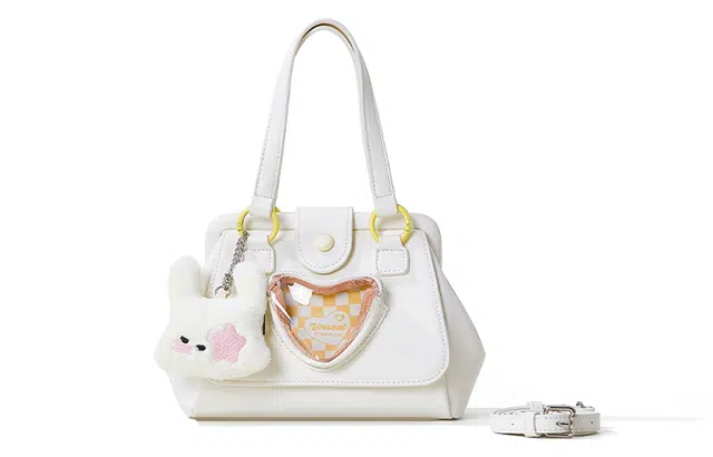 音魅 甜酷少女 单肩斜挎包手提包 女款 合成革  小号 多色