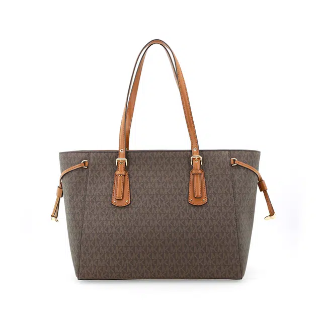 MICHAEL KORS MK Voyager Logo Tote