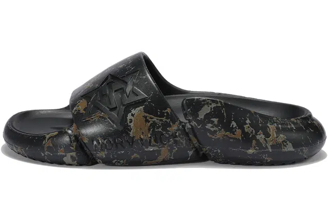 NORVINCY Black Gold Slides