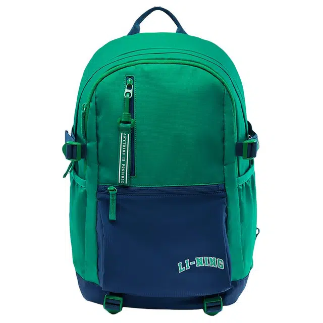 LiNing Backpack Cadmium Green Deep Blue