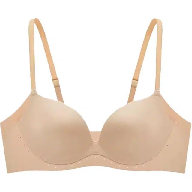 曼妮芬 光面无痕纯色简约舒适聚拢收副乳文胸 女款