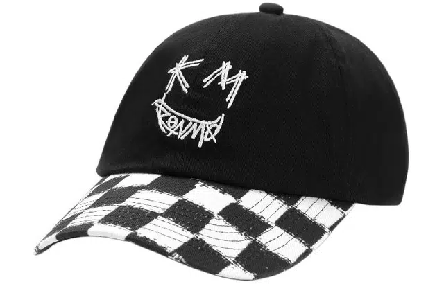 肯默 棋盘格鸭舌帽 时尚个性棒球帽 街头嘻哈帽子 男女通用 多色可选