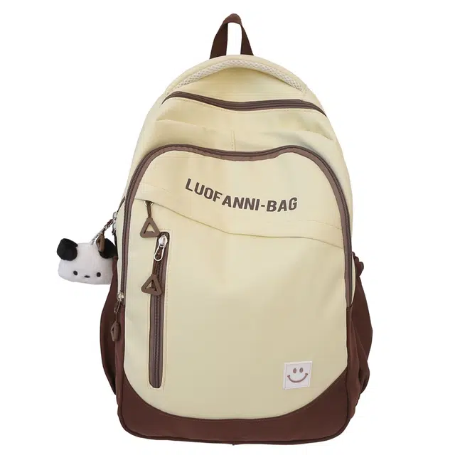 笛贝嘉 拉链开合休闲百搭 双肩包 男女通用 尼龙 多色