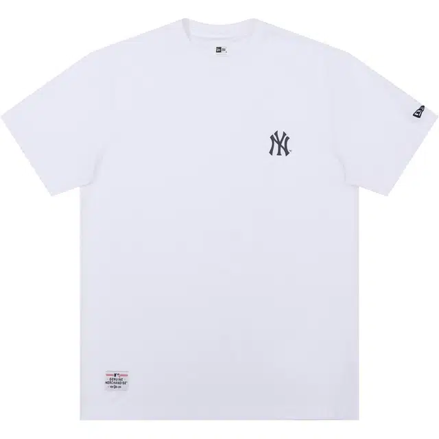 New Era x MLB SS24 Floral Logo T-Shirt White