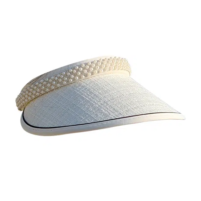 俞兆林 夏季新款百搭空顶太阳帽不憋闷户外出游海边骑车吹不翻百搭遮阳帽小香风 薄款 防晒帽 女款