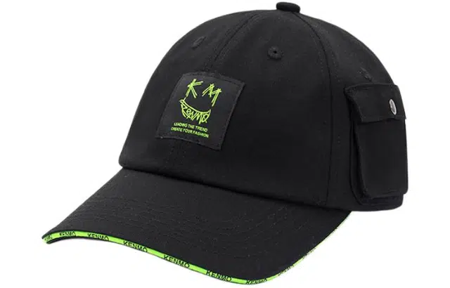 肯默潮流工装风棒球帽个性口袋设计棒球帽街头时尚遮阳帽子  男女同款