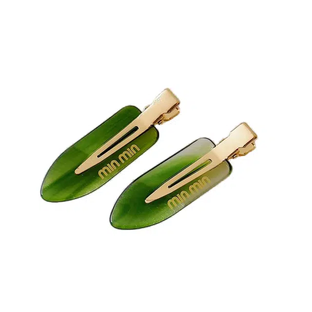 左欧 多巴胺少女侧边无痕前额刘海夹 发夹 女款