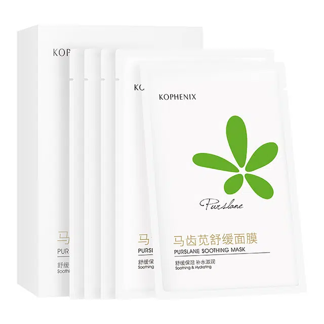 孔凤春 马齿苋舒缓面膜 舒缓保湿修护补水