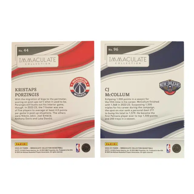 PANINI 2022-23Imm CJ 8999 0499 BASE