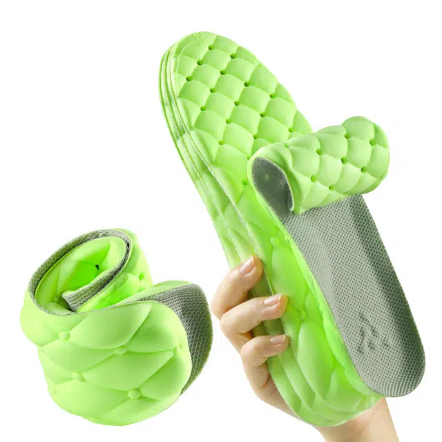 足印部落 军训专用久站不累加厚艾草防臭 鞋垫 男女同款情侣款