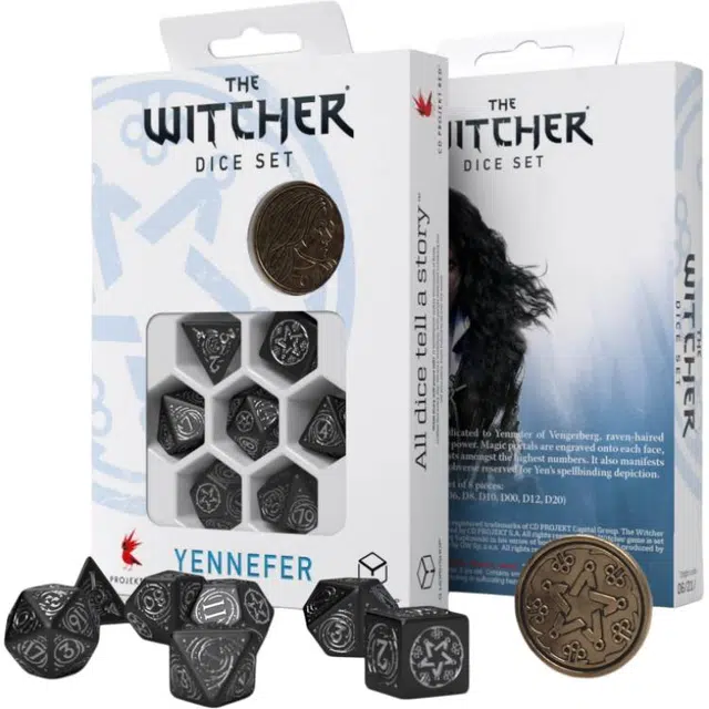 The Witcher Dice Set. Yennefer - The Obsidian Star
