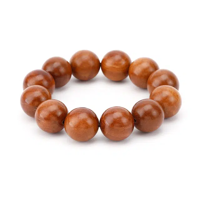 天纵 国潮风国风文玩精品道系青年武当龙虎山佛珠念珠弟子珠解厄除魔 老料 木作手串 男女同款情侣款 桃木