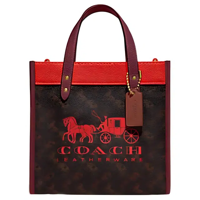 COACH Field 22 Logo Tote
