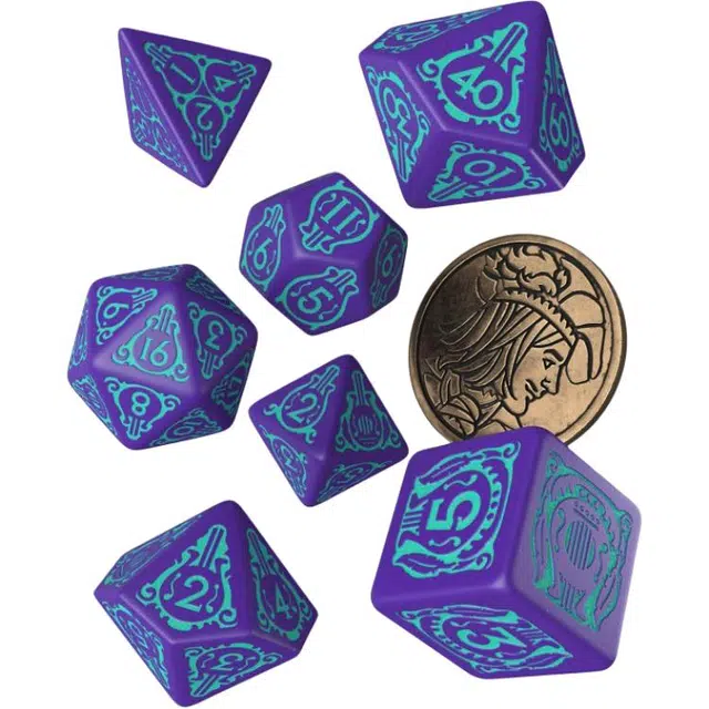 The Witcher Dice Set. Dandelion - Half a Century of Poetry