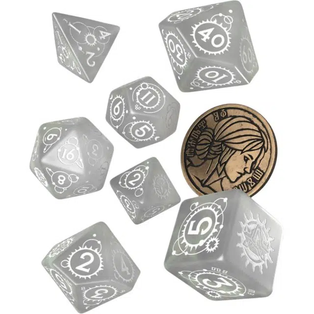 The Witcher Dice Set. Ciri - The Lady of Space and Time