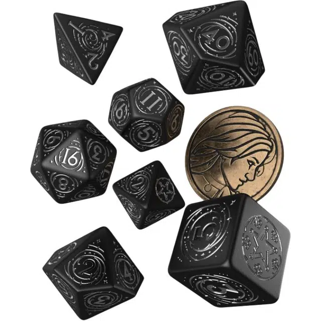 The Witcher Dice Set. Yennefer - The Obsidian Star