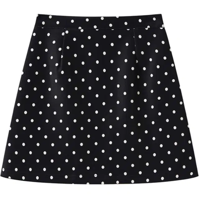 轻迎 简约舒适通勤休闲短裙 女款 黑色