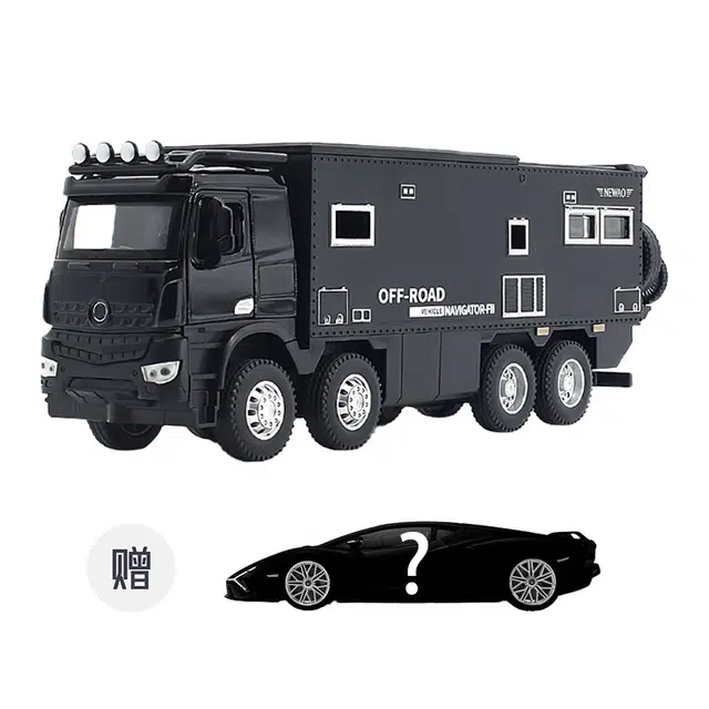 驰誉车玩 奔驰 诺马迪森 合金车模 亮灯响声 回力行驶 车门可开  收藏摆件 成品模型