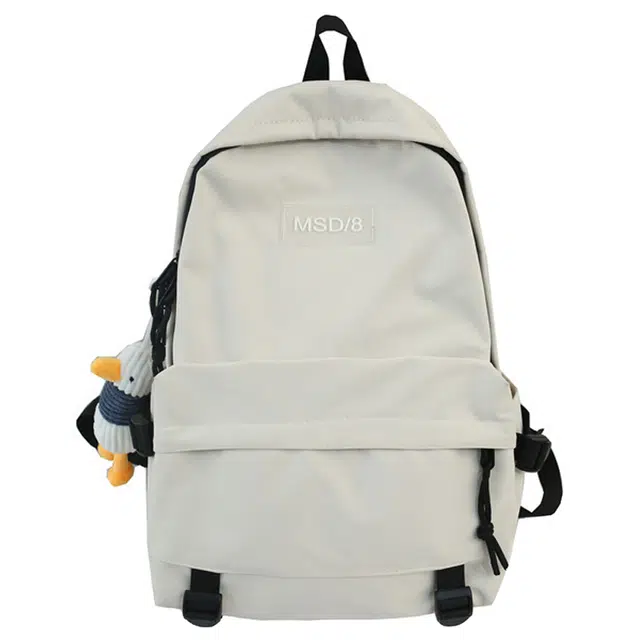 爱尔绅特 大容量韩版高中大学生时尚潮流休闲 尼龙 双肩包 男女同款情侣款 多色