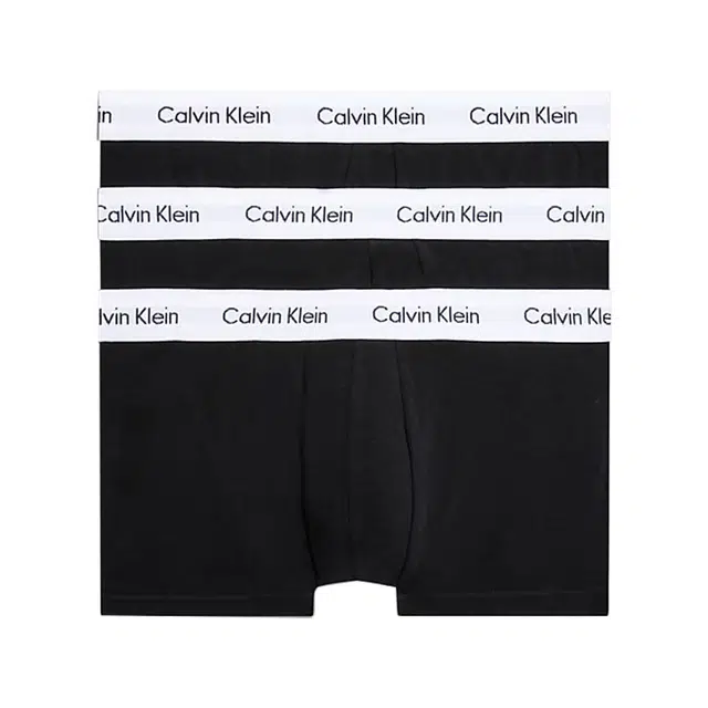 Calvin Klein Logo Print Boxer Briefs 3-Pack