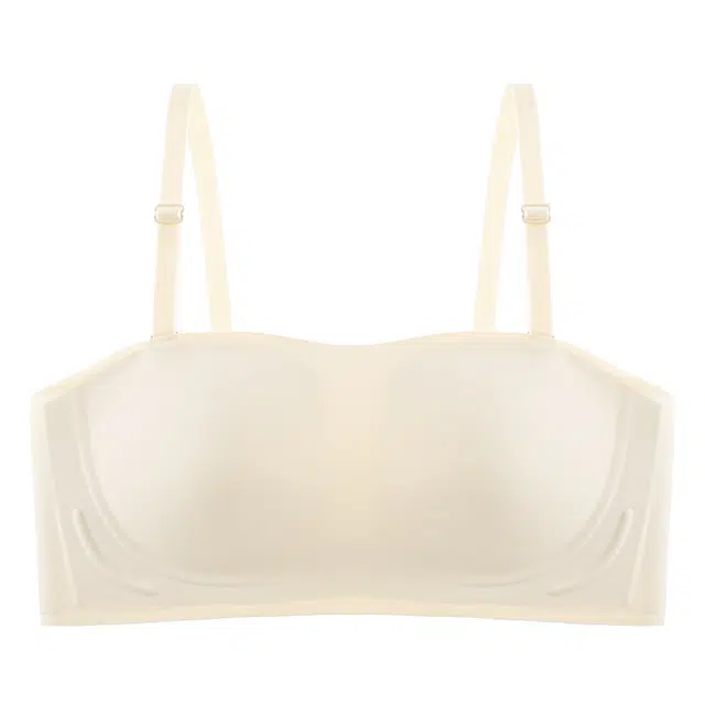 浪莎 小胸聚拢防滑无痕裹胸防走光隐形无肩带文胸 女款