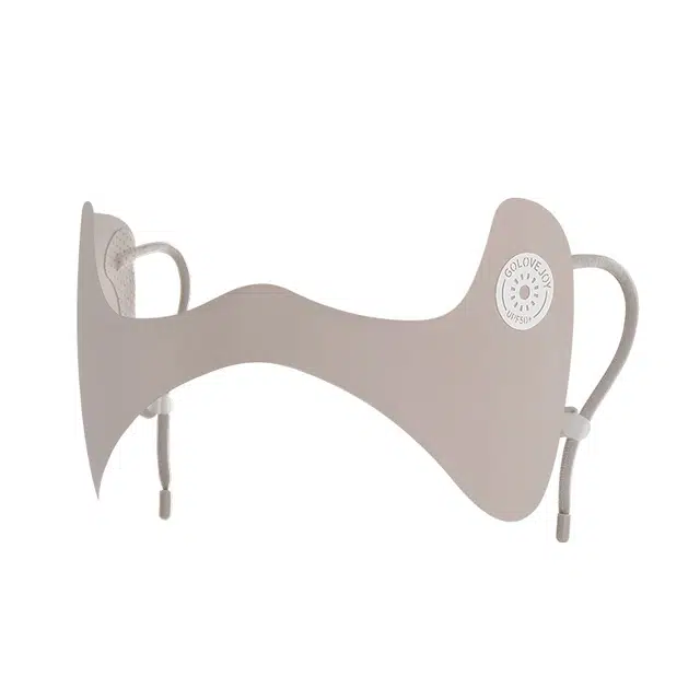 俞兆林 夏天新款蝴蝶防紫外线面巾女护眼角户外冰丝可调节挂耳户外运动马拉松跑步骑行有氧运动透气 防晒面罩 女款