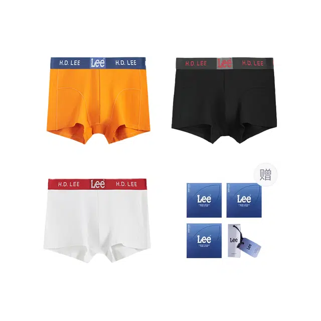 Lee Logo Boxer Briefs Gift Set