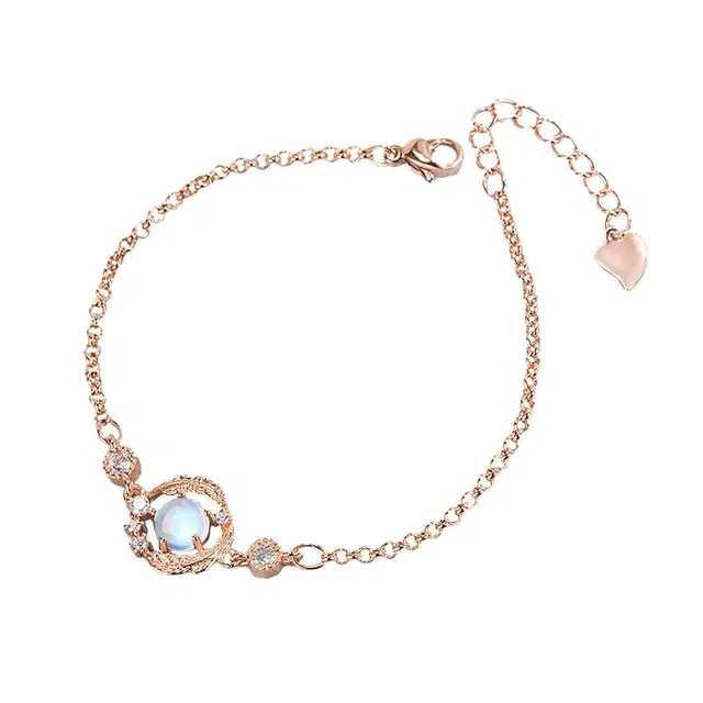 大唐国鼎 羽你相伴 设计感小众 轻奢高级 时尚百搭 合金 手链 女款