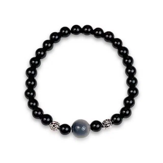 彗时 白马寺 财富小圆满古风国潮文玩盘串复古轻奢幸运招财纳福转运珠佛珠念珠素串 木作 手串 男女同款情侣款 黑檀