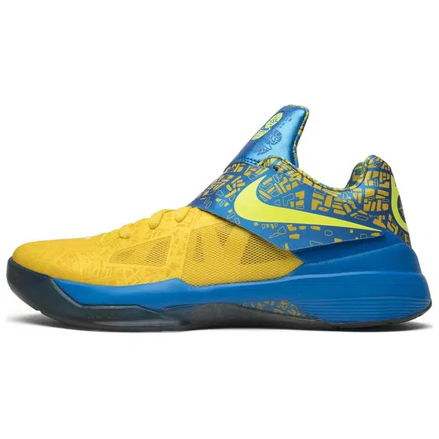 Nike KD 4 Blue Yellow