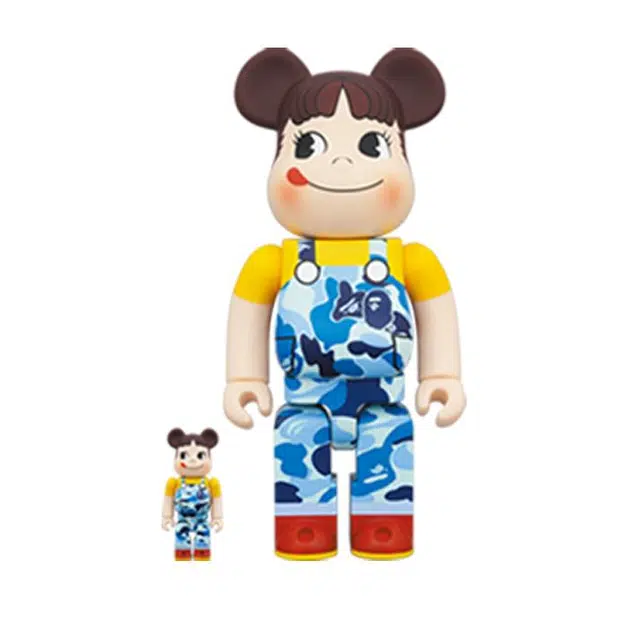 BERBRICK x BAPE x 400100 Peko 7cm28cm