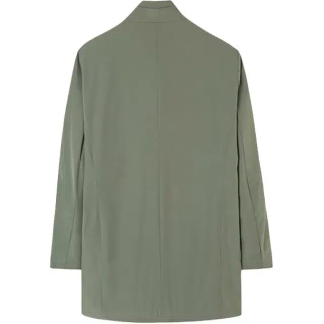 才子 简约立领休闲夹克外套 男款 墨绿色