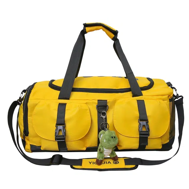 德力熊  休闲简约大容量单肩斜挎手提  旅行包