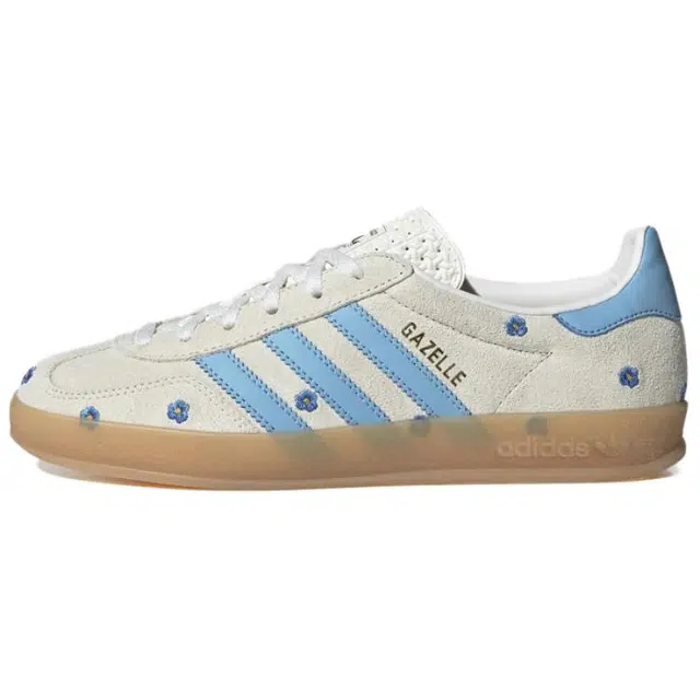 adidas originals GAZELLE INDOOR FloralBeigeLight Blue