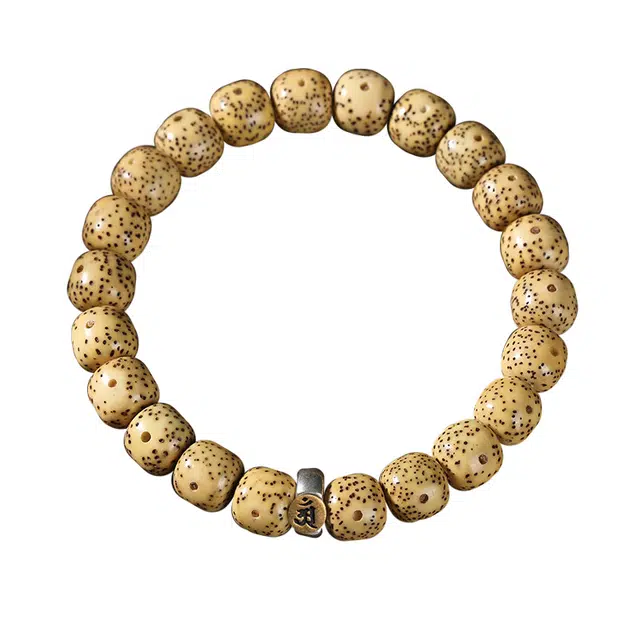 九隆古 新中式国潮文玩佛珠念珠 复古小众轻奢 星月菩提 手串 男女同款情侣款