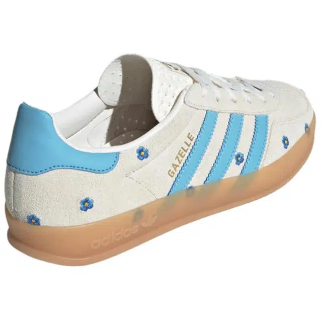 adidas originals GAZELLE INDOOR FloralBeigeLight Blue