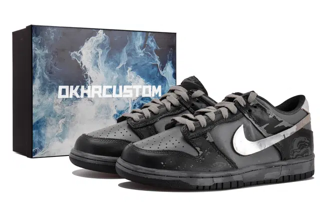 Nike Dunk Low Black Grey