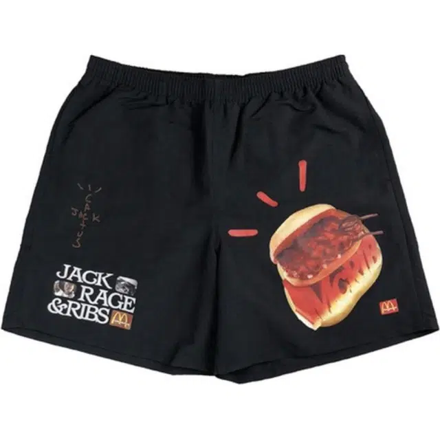 Travis Scott x Mcrib Shorts