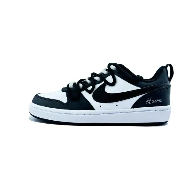 Nike Court Borough Low GS Black